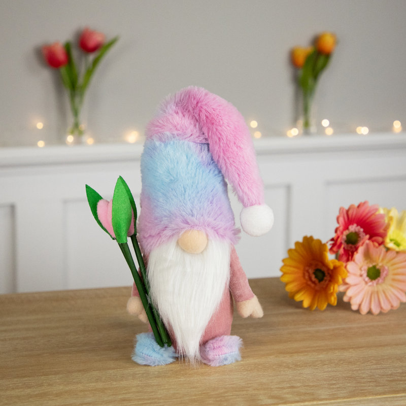 Figurine Tie Dye Boy Gnome Spring