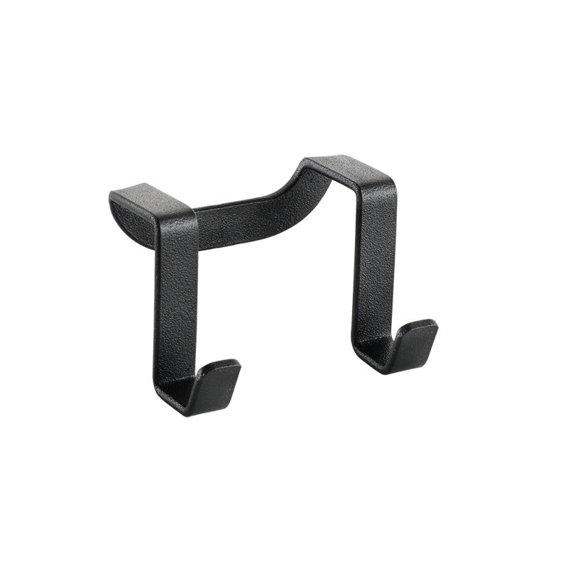 Origin LAVA Towel Double Hook for Hanging, Black 