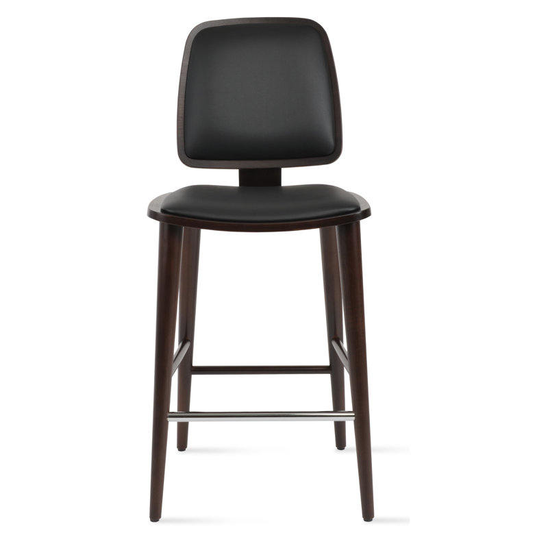 Tabouret Ginza, Tabouret de comptoir (siège d'une hauteur de 24,5, Cannelle