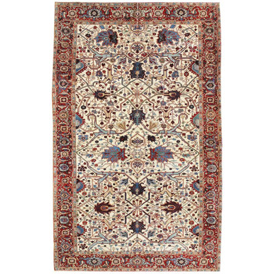 One-of-a-Kind 8'10" X 13'10" Hand Knotted Area Rug