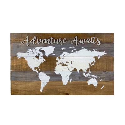 Handmade Farmhouse Wall Decor on Solid Wood