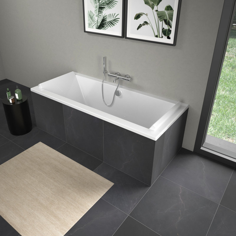 Baignoire de trempage encastrée 66 po x 28 po Starck