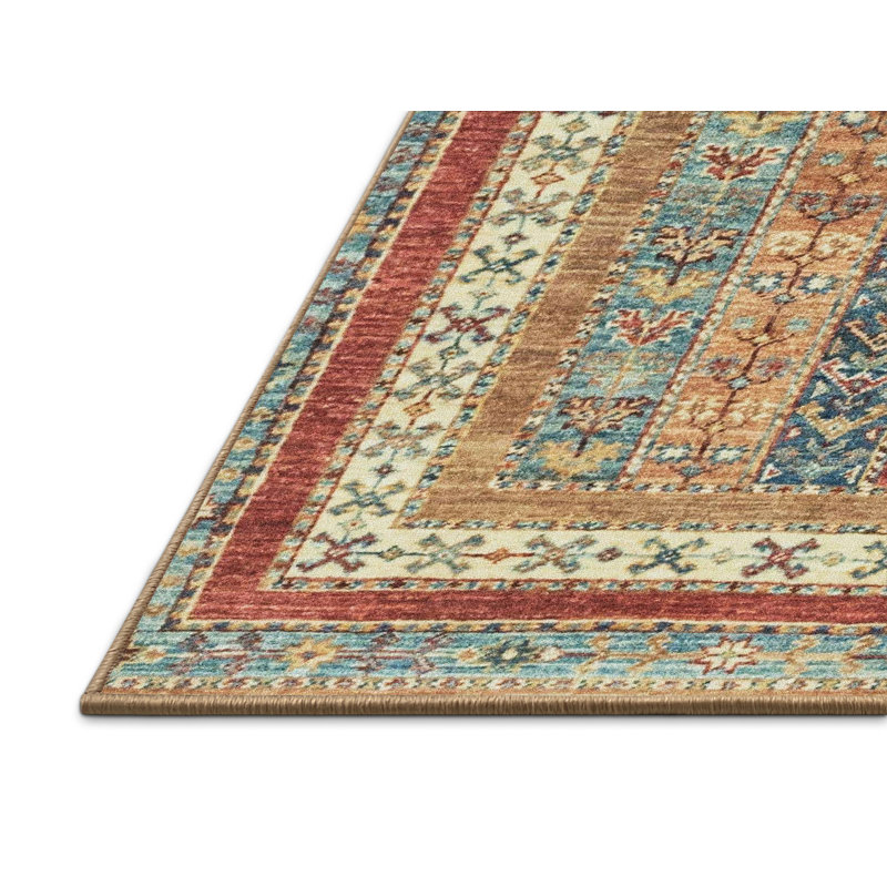Abstract Indoor Rug, Rectangle 2' x 4'