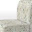 Fauteuil de chambre d'appoint rembourré bohème et éclectique Organic Zen III