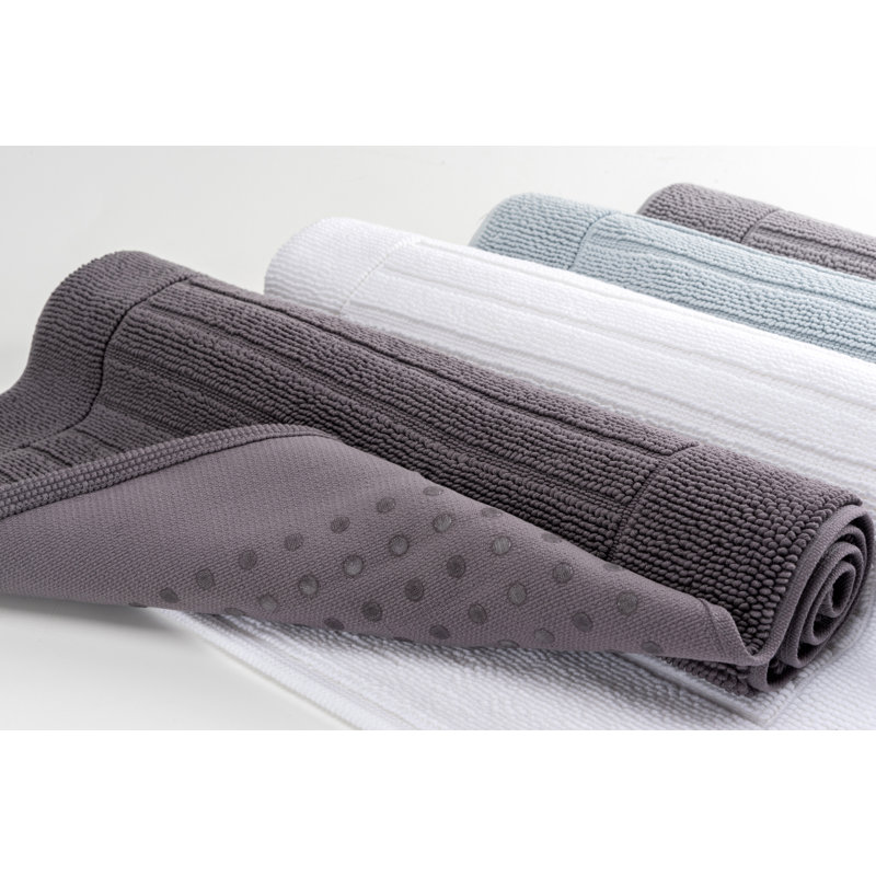 Tapis de bain 2 pièces, Gris foncé