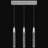 Kitchen Island Lighting Modern Light Fixture Kitchen Island Pendant Light Dimmable LED Chrome Mini Pendant Lighting Dinning Room Living Room Chrome Pendant Lights（3-Light）-153698466-153698464