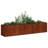 vidaXL Planter Rusty Weathering Steel Large Durable Planter-195396341