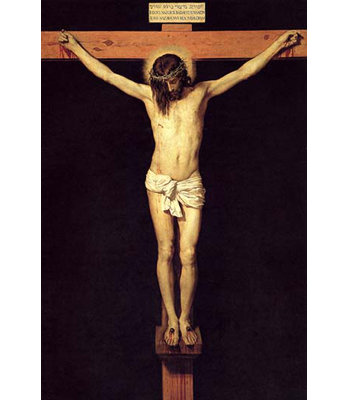 Reproduction d’art graphique, "crucifixion christ" par diego velazquez