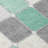 Machine Washable Indoor/Outdoor Xhevrie Mint Rug-1886447872