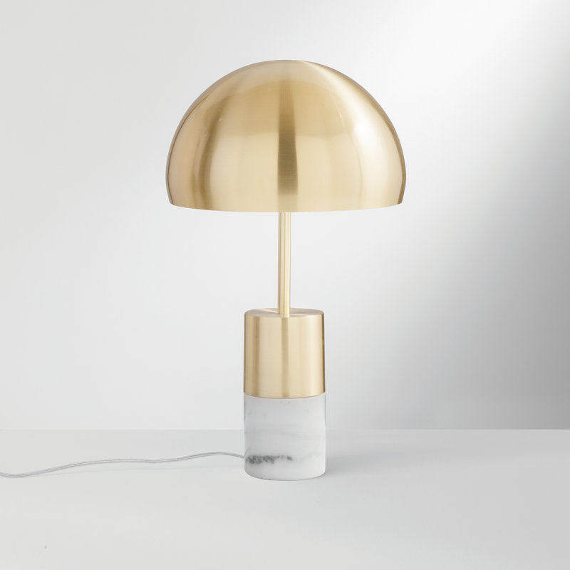 Aureliu Metal Desk Lamp, Gold