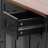 53'' Farmhouse Kitchen Island With Two Tempered Glass Cabinet Doors-2118930770