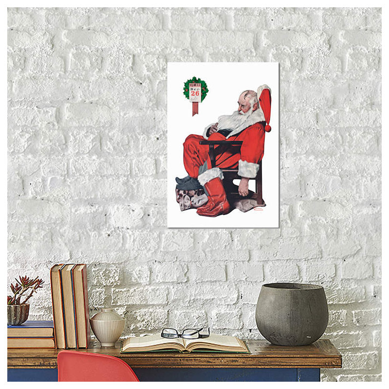 Norman Rockwell - Wrapped Canvas Print, 66.04 cm H x 45.72 cm W x 3.175 cm D