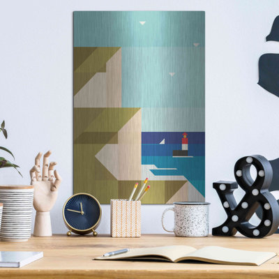 Cliffs' by Antony Squizzato, Metal Wall Art