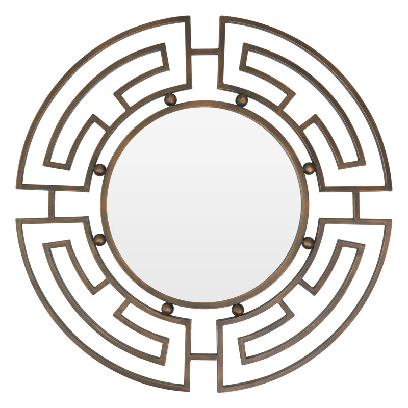 Metal Round Mirror
