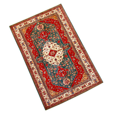 Hand Woven Wool Oriental Area Rug