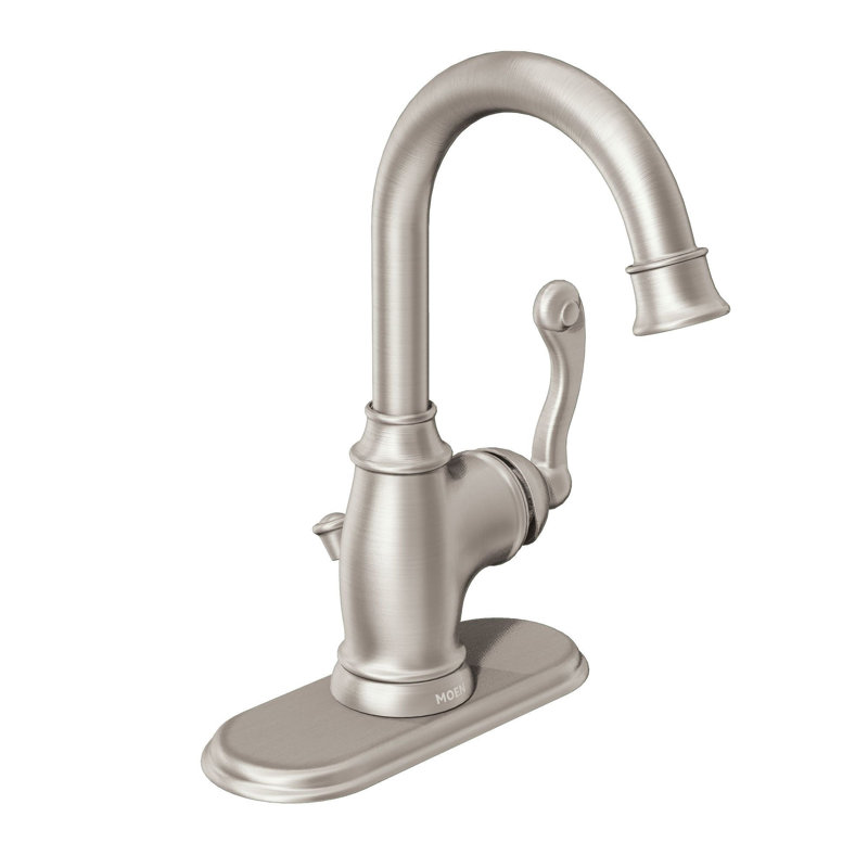 Centerset Bathroom Faucet with Drain Assembly
