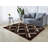 TAPIS ELIZABETH 5 pi x 7 pi 43733 - Brun