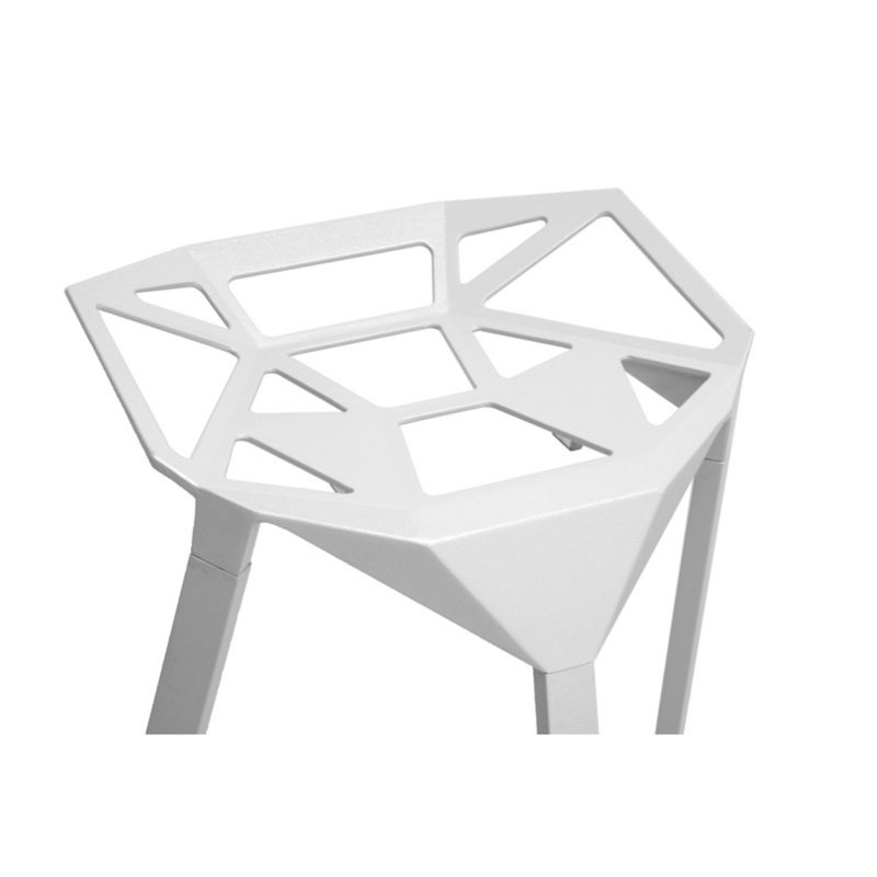 Tabouret de bar et de comptoir Isco, Tabouret de comptoir (siège d'une hauteur de 26 p