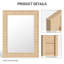 Miroir décoratif rectangulaire imperméable pour salle de bain-741149406