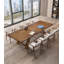 Table de réunion simple et moderne en pin-1630002453