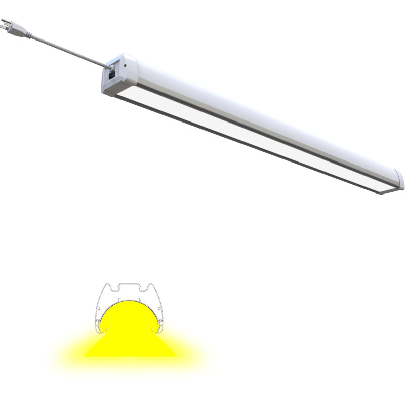 4' LED Shop Light 4FT LED Garage Light Linkable Hanging or Flush Mount