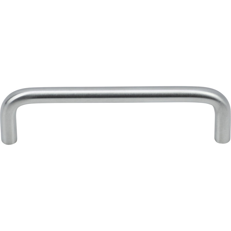 4" Center Bar Pull Multipack, Brushed Chrome