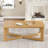 Litzie Rectangle Solid Wood Coffee Table-1667721243