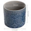 10.2 cm Blue Ceramic Pot Planter