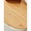 Table basse moderne moderne en bois et blanc pour le salon