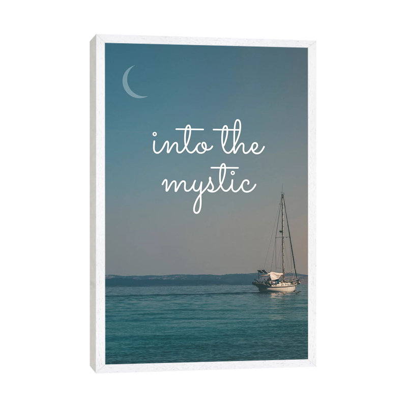 Into The Mystic 2 - Print on Canvas, 101.6 cm H x 66.04 cm W, White Framed