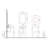 Minnich 24"W x 22"D Bathroom Vanity with Undermount Porcelain Sink-2078467696-2078469747
