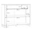 MAREDA Rectangle Accent Cabinet