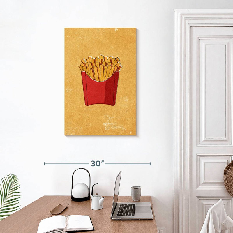 Frites Yarlin, H 30 po x l 20 po