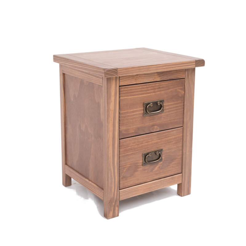 Piccadilly 45cm W Solid + Manufactured Wood Bedside Table