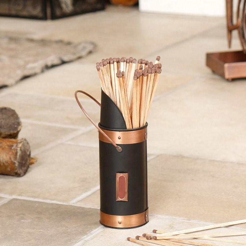 Delatorre Iron Matches Canister