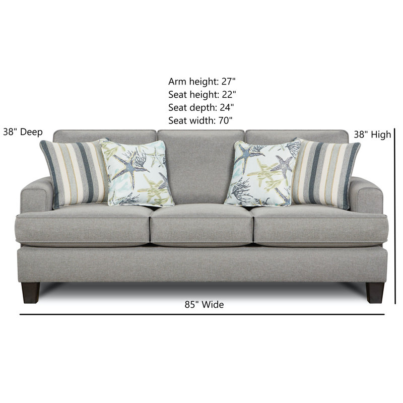Chatfield 85'' Upholstered Sofa