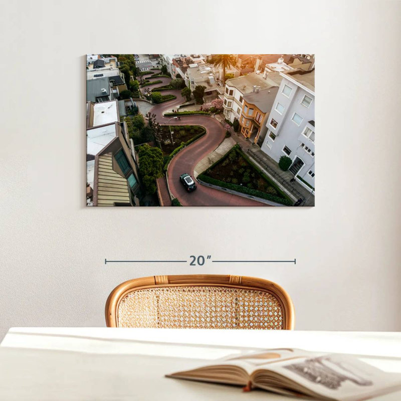 Sireci Lombard Street, 16" H x 24" W