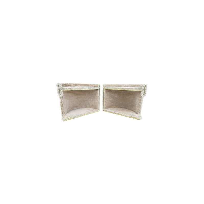 Solid Wood Large Cat Playground, Beige