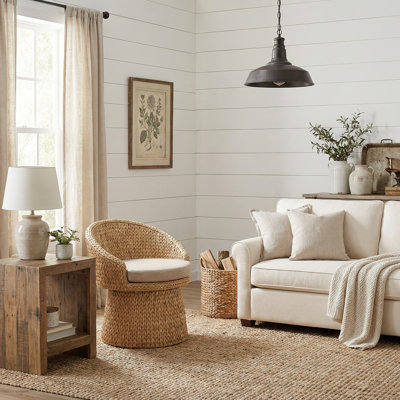 Bali Breeze Upholstered Swivel Side Chair