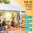 10x30 Pop up Canopy Tent with 8 Sidewalls, Waterproof Commercial Instant Shelter Tent-105358468