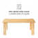 Table basse Clayton