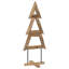 Christmas Tree with Stand Brown Solid teak wood-1542169398