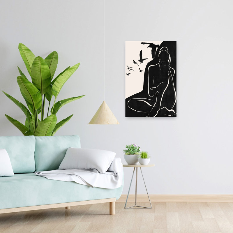 Art contemporain, art contemporain abstrait, H 48 po x l 32 po