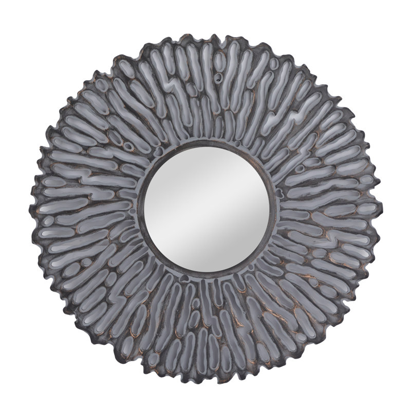 Miroir mural Brynsley, Gris