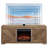 Blazice TV Stand to 65" with Electric Fireplace Included-1515940912