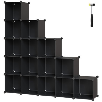 Brennon 125 cm H x 153 cm W Iron Standard Bookcase