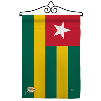 Double Sided 18.5'' H x 13'' W Polyester Garden Flag