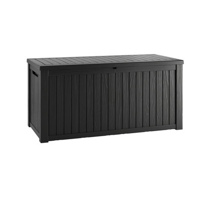 Decksplore 190 Gallons Water Resistant Resin Lockable Deck Box by Decksplore