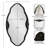 Casswell Metal Oval Mirror-220992270