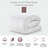 RDS Certified Luxury 2" Loft White Down Plush Featherbed -30959714